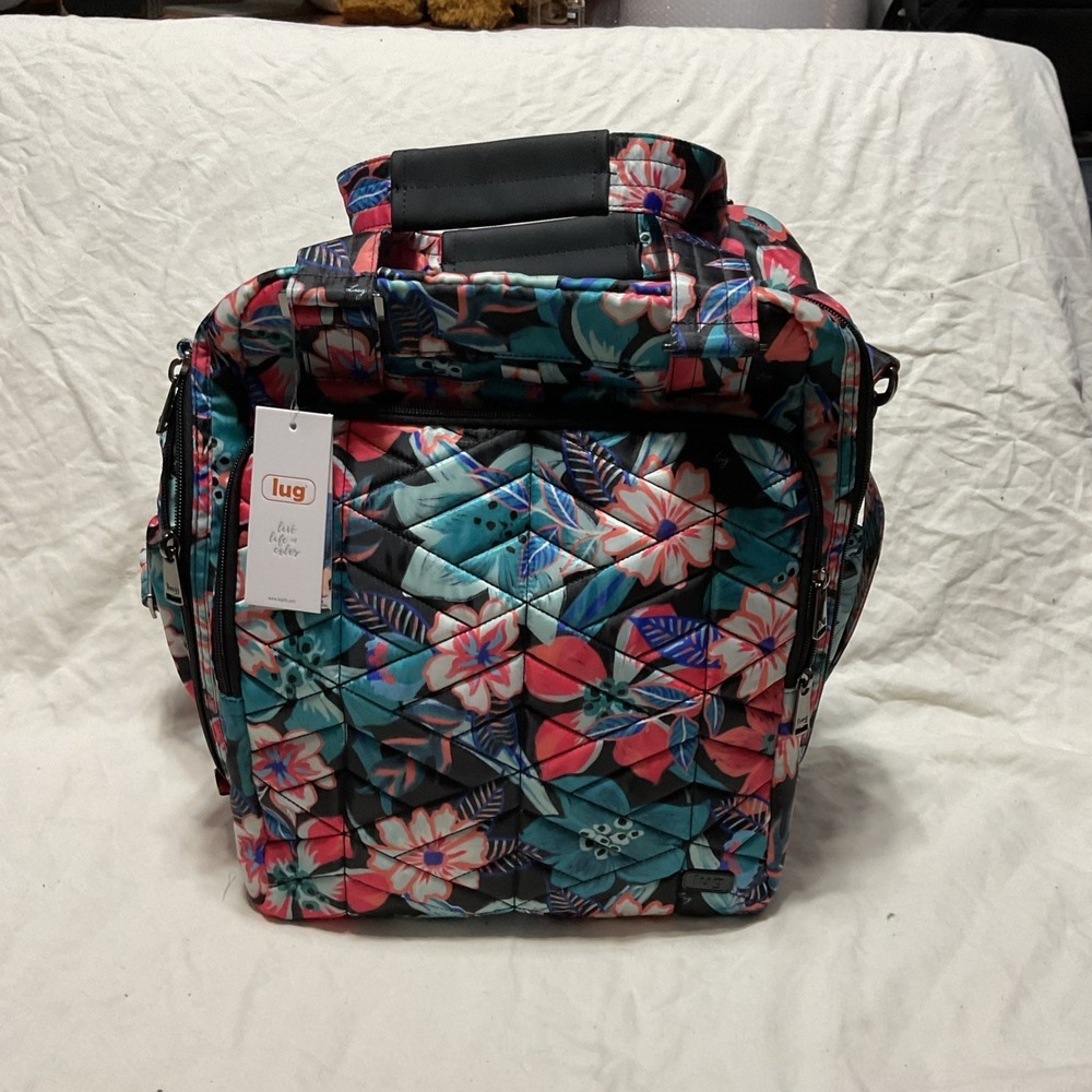 Lug Quilted Carry-All Ranger XL Resort Tropics NWT